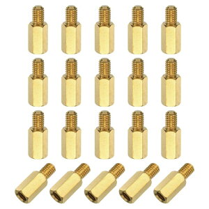 20�� ���X �I�X �l�W �X�y�[�T�[ M5 x 12mm + 7mm �^�J �Z�p �X�^���h�I�t �l�W PCB �}�U�[�{�[�h �h���[�� �N���b�h�R�v�^�[ �R���s���[�^ ��H���