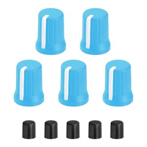 5�� 6mm �|�e���V�����[�^�[ D�� �m�u �S���� 180�x ��] DJ �X�s�[�J�[�m�u �R���g���[���m�u �d�h�����p (���C�g�u���[ �z���C�g)