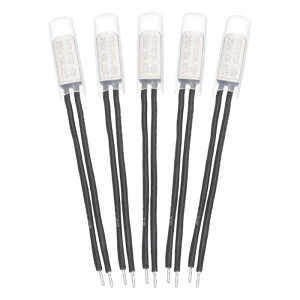 KSD9700�T�[���X�^�b�g 5�Z�b�g 65°C/149°F �펞�^���x�X�C�b�` �T�[�}���v���e�N�^�[ NC 10A 250V ���������x�R���g���[���[ �Ɠd���i ���[�^�[�@��p