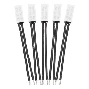 5�� KSD9700�T�[���X�^�b�g 135°C/275°F ����x�X�C�b�` �T�[�}���v���e�N�^�[ NC 10A 250V �v���X�`�b�N���x�R���g���[���[ �d�C�@�� ���[�^�[�@��p