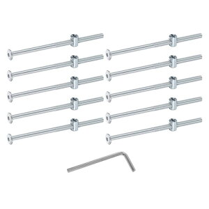 10�� �Z�b�g �x�b�h �t ���[�� �{���g M6 x 120mm �Z�p �\�P�b�g �w�b�h �X�N�����[ �{���g �o�P�b�g �i�b�g ��i �x�b�h �{���g �Ƌ� �p �X�N�����[ �Č` �w�b�h �o�P�b�g �i�b�g �t�� �����` �t