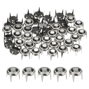 M METERXITY 80�p�b�N�̃��C���X�g�[���X�^�b�Y5x6 mm�������E���h���x�b�g�����N���[�r�[�Y�p���N�X�p���N�X�^�b�Y�ߗ�/�C/�o�b�O/DIY���U�[�N���t�g/���n���V���o�[ �O���[