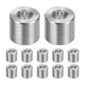 M METERXITY 12PCS M6 304�X�e�����X�X�`�[���X�y�[�T�[6mm ID x 14mm OD x 12mm l ���^���X�N�����[�X�^���h�I�t�u�b�V���O��s�@�d�グ���E���h�X�y�[�T�[304�X�e�����X�X�`�[���p�l�W�{���g�V���o�[