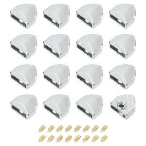 16���� �������x���g�o�b�N���G���h�`�b�v�X 0.31�C���`�� �܊p�`�E�F�r���O�W�b�p�[�`�b�v�X �N���b�v�o�b�N���i�l�W�t���jDIY�ٖD�N���t�g ���z �x���g�C���p �V���o�[�g�[��