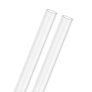 M METERXITY 2�p�b�N�̃N���A�v���X�`�b�N�`���[�u 7mm[0.28"] ID x 10mm[0.39"] OD ���Ռ������|���J�[�{�l�[�g�ۃp�C�v ������/�Ɩ�/������/�͌^�p �v���X�`�b�N�`���[�r���O [305mm/12IN]