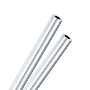 M METERXITY 2�p�b�N 400mm 6063�A���~�j�E���ۊǁA6mm ID 10mm OD �V�[�����X�A���~�j�E���`���[�u�A����/���H/DIY�N���t�g�p�A�����X�g���[�g�p�C�v[0.24x0.39x15.75IN]