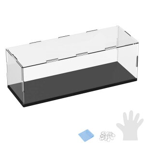 M METERXITY 1�p�b�N�̃A�N�����f�B�X�v���C�P�[�X 11.8x3.9x3.9�C���`/30x10x10cm�̃A�N�����N���A�f�B�X�v���C�P�[�X�{�b�N�X �R���N�V�����p�̍����ؐ��x�[�X�t�� �h�o�V���[�P�[�X[�� �N���A]