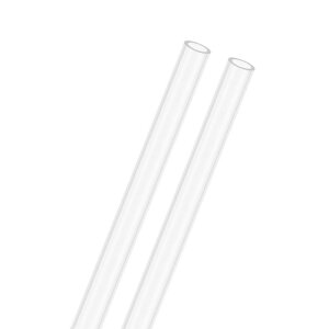 M METERXITY 2�p�b�N�̃N���A�v���X�`�b�N�`���[�u 5mm[0.2"] ID x 7mm[0.28"] OD ���Ռ������|���J�[�{�l�[�g�ۃp�C�v ������/�Ɩ�/������/�͌^�p �v���X�`�b�N�`���[�r���O [305mm/12IN]