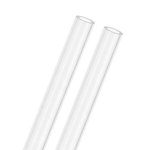 M METERXITY 2�p�b�N�̃N���A�v���X�`�b�N�`���[�u 8mm[0.31"] ID x 12mm[0.47"] OD ���Ռ������|���J�[�{�l�[�g�ۃp�C�v ������/�Ɩ�/������/�͌^�p �v���X�`�b�N�`���[�r���O [305mm/12IN]