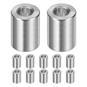 M METERXITY 12PCS M6 304�X�e�����X�X�`�[���X�y�[�T�[6mm ID x 12mm OD x 15mm l ���^���X�N�����[�X�^���h�I�t�u�b�V���O��s�@�d�グ���E���h�X�y�[�T�[304�X�e�����X�X�`�[���p�l�W�{���g�V���o�[