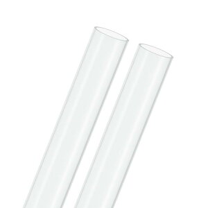 M METERXITY 2�p�b�N�̃N���A�v���X�`�b�N�`���[�u 22mm[0.87"] ID x 25mm[0.98"] OD ���Ռ������|���J�[�{�l�[�g���E���h�p�C�v ������/�Ɩ�/������/�͌^�p �v���X�`�b�N�`���[�r���O [245mm/10IN]