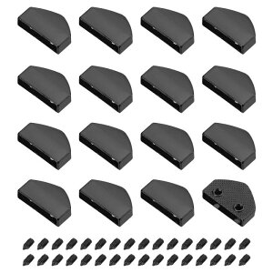 16�Z�b�g �������x���g�o�b�N���[���`�b�v 0.75�C���`���܊p�`�E�F�r���O�W�b�p�[�`�b�v�N���b�v�o�b�N���i�l�W�t���j DIY�D���N���t�g���z�x���g�C���p ���^���b�N��