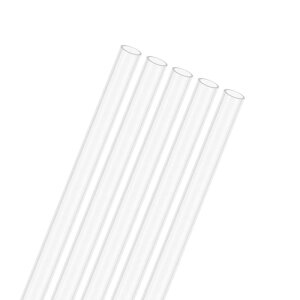 M METERXITY 5�p�b�N�̃N���A�v���X�`�b�N�`���[�u 4mm[0.16"] ID x 5mm[0.2"] OD ���Ռ������|���J�[�{�l�[�g�ۃp�C�v ����/�Ɩ�/������/�͌^�p �v���X�`�b�N�`���[�r���O [500mm/19.7IN]