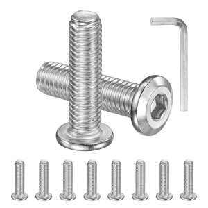 M METERXITY 10�p�b�N ���w�b�h�\�P�b�g�L���b�v�X�N�����[ M8x30mm 304�X�e�����X�X�`�[���w�b�N�X�h���C�u�t�@�X�i�[�L�b�g �@�B/�Ƌ�/������/�D���p �t���X���b�h�Z�p�{���g