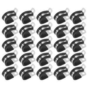 M METERXITY 25�p�b�N�̃P�[�u���N�����v 25/32�C���`/20 mm 304�X�e�����X�X�`�[�����o�[�N�b�V�����≏�P�[�u���N�����vR�`������z���_�[ �`���[�u/���C���[/�p�C�v/���[�v���t��