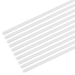 M METERXITY 20�p�b�N�̊ۂ��v���X�`�b�N�o�[�_ 1.5mm x 500mm AB S�X���[�X�v���X�`�b�N�`���[�u�_ DIY�N���t�g�X�e�B�b�N/�T���h�e�[�u�����f��/�V�[�����C�L���O�p �؂�₷���h��₷��[�z���C