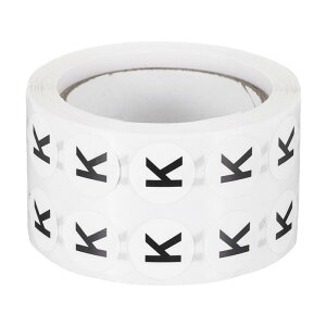 PATIKIL ���^�[K�݌Ƀ��x��1000�� 0.5�C���` ���^�[�X�e�b�J�[ �~�`�h�b�g���x�� �Z�~�O���X�S���X�e�b�J�[ �z�[���I�[�K�i�C�[�[�V���� ���������[�p ���i1���[���j