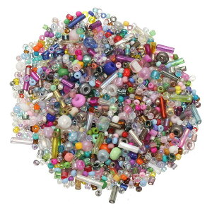 M METERXITY 1000����̃~�b�N�X�K���X�V�[�h�r�[�Y�A1-4mm/0.04-0.16�C���`�`���[�u�~�j�K���X�r�[�Y�ADIY�C�������O/�l�b�N���X/�u���X���b�g/��΍��p[�~�b�N�X�J���[]