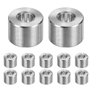 M METERXITY 12��M6 304�X�e�����X�X�`�[���X�y�[�T�[6mm ID x 14mm OD x 10mm l ���^���X�N�����[�X�^���h�I�t�u�b�V���O��s�@�d�グ���E���h�X�y�[�T�[304�X�e�����X�X�`�[���p�l�W�{���g�V���o�[