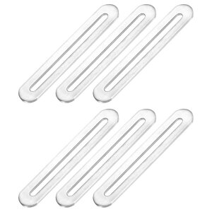 M METERXITY 6�p�b�N�̃V���O���X���b�g�t�������\�ȕ������f�B���O�v���[�g�T�|�[�g �ؐ��Ƌ�/�؍�PC�P�[�X�z���_�[�p��4.33x0.75�C���`�X�g���[�g���y�A�t�B�L�V���O�T�|�[�g�R�l�N�^[�V��