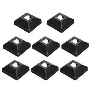 PATIKIL 8�p�b�N�t�F���X�|�X�g�X�J�[�g 1 x 1�C���`�X�N�G�A�X�v���b�g�X�^�C���f�b�L�|�X�g�x�[�X�J�o�[�v���X�`�b�N�t�����W�x�[�X�V���[���[���t�F���X�K�i�肷��|�[�`�p�e�B �I�p ��