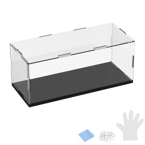 M METERXITY 1�p�b�N�̃A�N�����f�B�X�v���C�P�[�X 9.8x3.9x3.9�C���`/25x10x10cm�̃A�N�����N���A�f�B�X�v���C�P�[�X�{�b�N�X �R���N�V�����p�̍����ؐ��x�[�X�t�� �h�o�V���[�P�[�X[�� �N���A]