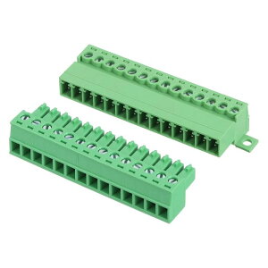 �X�N�����[�^�[�~�i���u���b�N�R�l�N�^�[14�s��3.81mm�v���b�K�u���d�q���i�d�q300V 8A�\�P�b�g�p�l����H��}�E���g