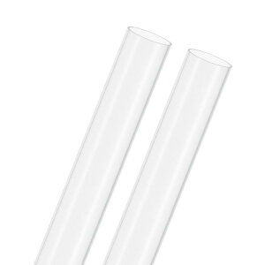 M METERXITY 2�p�b�N�̃N���A�v���X�`�b�N�`���[�u 23 mm[0.91"] ID x 25mm[0.98"] OD ���Ռ������|���J�[�{�l�[�g���E���h�p�C�v ������/�Ɩ�/������/�͌^�p �v���X�`�b�N�`���[�r���O [305mm/12IN]