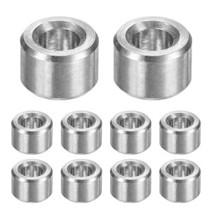 M METERXITY 10��M3 304�X�e�����X�|�X�y�[�T�[3 mm ID x 6mm OD x 4mm l ���^���X�N�����[�X�^���h�I�t�u�b�V���O��s�@�d�グ���E���h�X�y�[�T�[304�X�e�����X�|�p�{���g�V���o�[