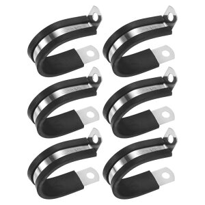M METERXITY 6�p�b�N�̃P�[�u���N�����v 1-1/4�C���`/32 mm 304�X�e�����X�X�`�[�����o�[�N�b�V�����t���≏�P�[�u���N�����vR�`������z���_�[ �`���[�u/���C���[/�p�C�v/���[�v���t��