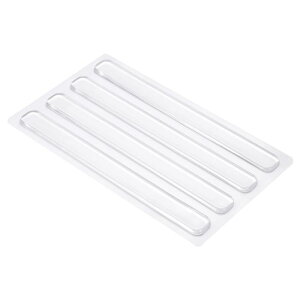 4�� �Z�b�g �L���r�l�b�g �h�A �o���p�[ �Â� �N���A �h�A �X�g�b�p�[ �S�� �\�t�g �N���[�Y �o���p�[ �S�� �� �S�� �o���p�[ �T�C�Y 150 x 15 x 3 mm / 5.91 x 0.59 x 0.12 �C���` �V�����[ �˒I �֊� �W 