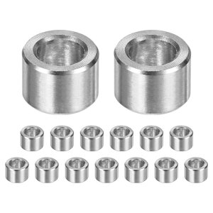 M METERXITY 15PCS M6 304�X�e�����X�X�`�[���X�y�[�T�[6mm ID x 10mm OD x 7mm l ���^���X�N�����[�X�^���h�I�t�u�b�V���O��s�@�d�グ���E���h�X�y�[�T�[304�X�e�����X�X�`�[���p�l�W�{���g�V���o�[