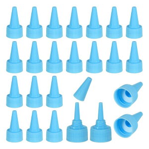 PATIKIL 24/410 �g�D�C �X�g�g�b�v�L���b�v 60�� �v���X�`�b�N���X�N �C�[�Y�{�g�������p�L���b�v �t�H�[���K�X�P�b�g�t�� �y�C���g�W �ڒ��܃f�B�X�y���V���ODIY�N���t�g�p �u���[