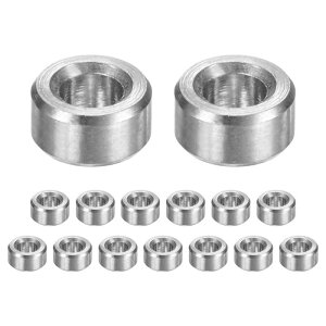 M METERXITY 15PCS M3 304�X�e�����X�X�`�[���X�y�[�T�[3 mm ID x 6mm OD x 3 mm l ���^���X�N�����[�X�^���h�I�t�u�b�V���O��s�@�d�グ���E���h�X�y�[�T�[304�X�e�����X�X�`�[���p�l�W�{���g�V���o�[