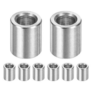 M METERXITY 8PCS M6 304�X�e�����X�X�`�[���X�y�[�T�[6mm ID x 10mm OD x 12mm l ���^���X�N�����[�X�^���h�I�t�u�b�V���O��s�@�d�グ���E���h�X�y�[�T�[304�X�e�����X�X�`�[�� �l�W�{���g�V���o�[�p