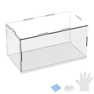 M METERXITY 1�p�b�N�̃A�N�����f�B�X�v���C�P�[�X 7.9x3.9x3.9�C���`/20x10x10cm�̃A�N�����N���A�f�B�X�v���C�P�[�X�{�b�N�X �R���N�V�����p�̍����ؐ��x�[�X�t�� �h�o�V���[�P�[�X[�z���C�g �N��