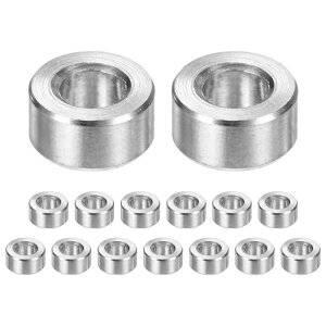 M METERXITY 15PCS M4 304�X�e�����X�X�`�[���X�y�[�T�[4mm ID x 8mm OD x 4mm l ���^���X�N�����[�X�^���h�I�t�u�b�V���O��s�@�d�グ���E���h�X�y�[�T�[304�X�e�����X�X�`�[���p�l�W�{���g�V���o�[