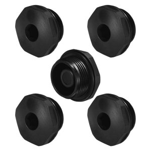 M METERXITY 5�p�b�N �C���i�[�w�b�N�X�w�b�h�p�C�v�v���O�G���h�L���b�v�AM25x1.5mm�i�C�����K�[�f���z�[�X�X�g�b�p�[�R�l�N�^�[�v���O�A�p�C�v�G���h���I�����邽�߂̃V�[�������O�t���y��