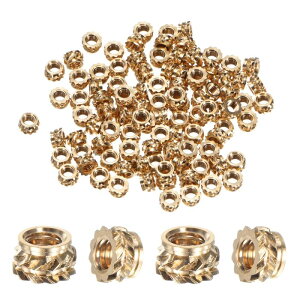 M METERXITY 100����̃l�W���݃C���T�[�g - M3 x 3 mm L x 5mm OD�^�J�q�[�g�Z�b�g�C���T�[�g�i�b�g 3D�v�����g���i/�v���X�`�b�N���i/�~�j�`���A�d�q���i�p�������g���b�N�m�u�t���i�b�g