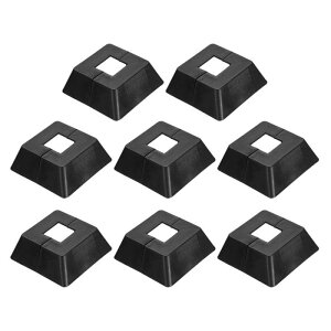 PATIKIL 8�Z�b�g�̃t�F���X�|�X�g�X�J�[�g 0.8 x 0.8�C���`�̃X�N�G�A�X�v���b�g�X�^�C���f�b�L�|�X�g�x�[�X�J�o�[�v���X�`�b�N�t�����W�x�[�X�V���[ �肷��t�F���X�K�i�肷��|�[�`�p�e