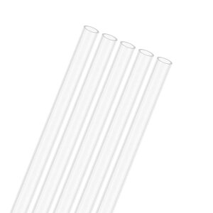 M METERXITY 5����N���A�v���X�`�b�N�`���[�u 5.5mm[0.22"]���ax 7mm[0.28"]�O�a�̍��Ռ������|���J�[�{�l�[�g�ۃp�C�v ����/�Ɩ�/������/�͌^�p �v���X�`�b�N�`���[�r���O[500mm/19.7IN]