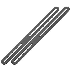 M METERXITY 2�p�b�N�̃V���O���X���b�g�t�������\�ȕ������f�B���O�v���[�g�T�|�[�g 11.02x0.94�C���`�̃X�g���[�g���y�A�t�B�L�V���O�T�|�[�g�R�l�N�^ �ؐ��Ƌ�/�؍�PC�P�[�X�z���_�[�p�y��