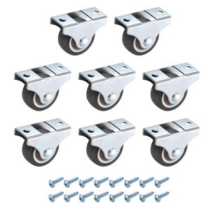 PATIKIL 1.3�C���`�Œ�L���X�^�[�z�C�[�� TPR�{�[���x�A�����O���^���]�L���X�^�[�z�C�[�� �Ƌ�����o�����[�{�b�N�XDIY�v���W�F�N�g�p���^���g�b�v�v���[�g�t��- 8�i���F�j