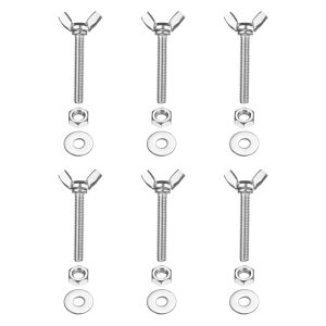 PATIKIL M6-1 x 40 mm �E�B���O�o�^�t���C�X�N�����[304�X�e�����X�X�`�[�����E�B���O�i�b�g����у{���g6�d�q�@��DIY�c�[���p�̃}�V���t�@�X�i�[�T���n���h�X�N�����[�V���o�[