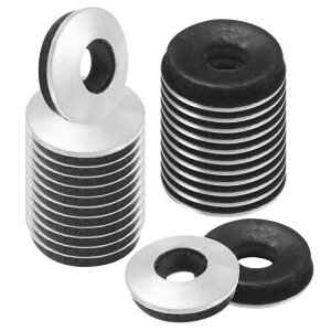 M METERXITY 60�p�b�NEPDM�{���f�b�h�V�[�����O���o�[���b�V���[ 304�X�e�����X�X�`�[��#8 x 3/8 OD�l�I�v�������o�[���b�V���[�K�X�P�b�g �{���g/�X�N�����[/�@�B/�D/�����p