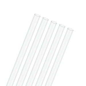 M METERXITY 5�p�b�N�̃N���A�v���X�`�b�N�`���[�u 4mm[0.16"] ID x 5mm[0.2"] OD ���Ռ������|���J�[�{�l�[�g�ۃp�C�v ������/�Ɩ�/������/�͌^�p �v���X�`�b�N�`���[�r���O [245mm/10IN]