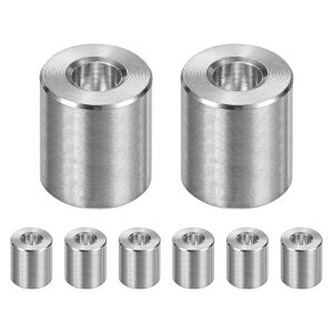 M METERXITY 8PCS M6 304�X�e�����X�X�`�[���X�y�[�T�[6mm ID x 14mm OD x 15mm l ���^���X�N�����[�X�^���h�I�t�u�b�V���O��s�@�d�グ���E���h�X�y�[�T�[304�X�e�����X�X�`�[���p�{���g�V���o�[