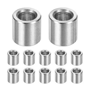 M METERXITY 12��M6 304�X�e�����X�X�`�[���X�y�[�T�[6mm ID x 10mm OD x 10mm l ���^���X�N�����[�X�^���h�I�t�u�b�V���O��s�@�d�グ���E���h�X�y�[�T�[304�X�e�����X�X�`�[���p�l�W�{���g�V���o�[