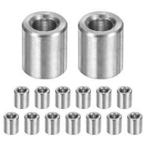 M METERXITY 15PCS M3 304�X�e�����X�X�`�[���X�y�[�T�[3 mm ID x 6mm OD x 7mm l ���^���X�N�����[�X�^���h�I�t�u�b�V���O��s�@�d�グ���E���h�X�y�[�T�[304�X�e�����X�X�`�[���p�l�W�{���g�V���o�[