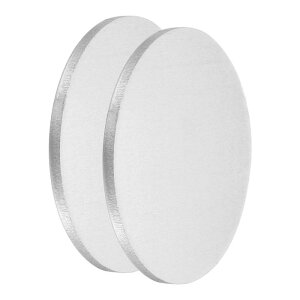 2Pcs �A���~�f�B�X�N ���a2"(50mm) ����0.08"(2mm) 6061�A���~�j�E���T�[�N���v���[�g�ۃV�[�g���^�p